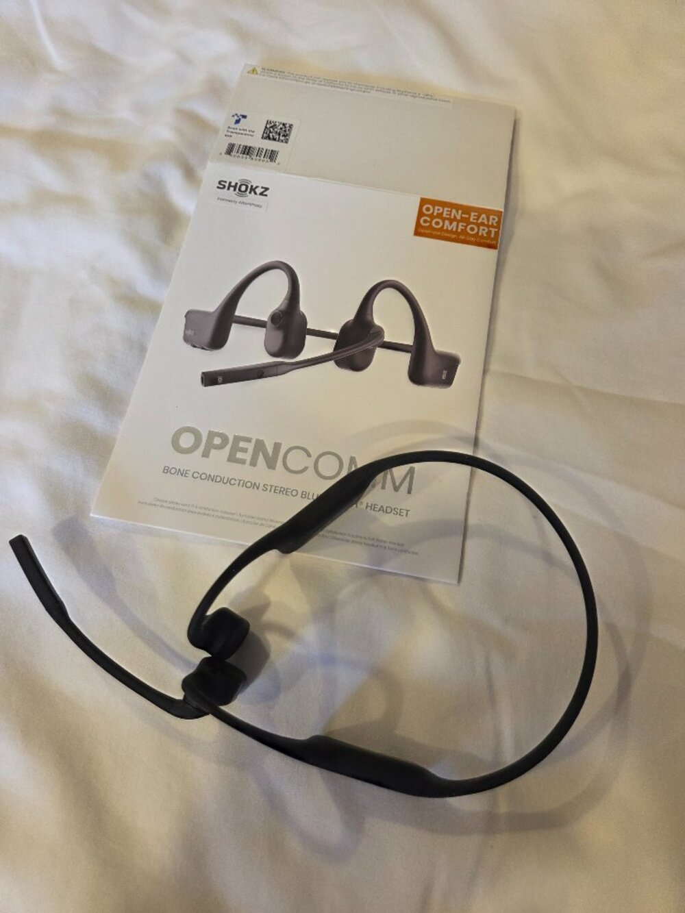 OpenComm Bone Conduction Stereo Bluetooth Headset